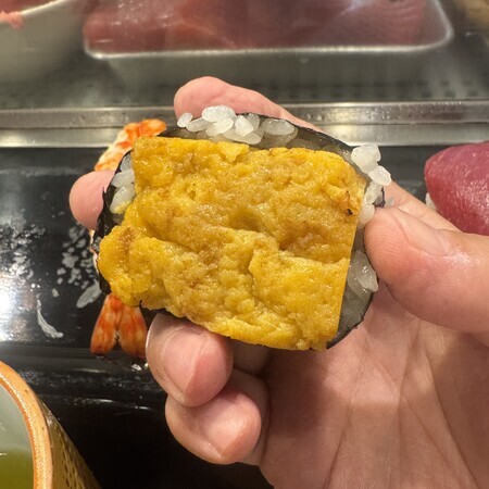 And then I ate the end of the roll