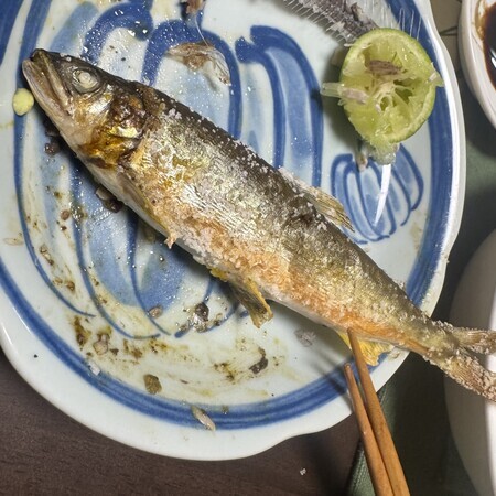 That sweetfish was delicious!