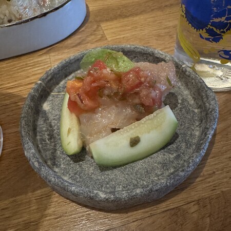 We’ll be having fish dishes to start with today