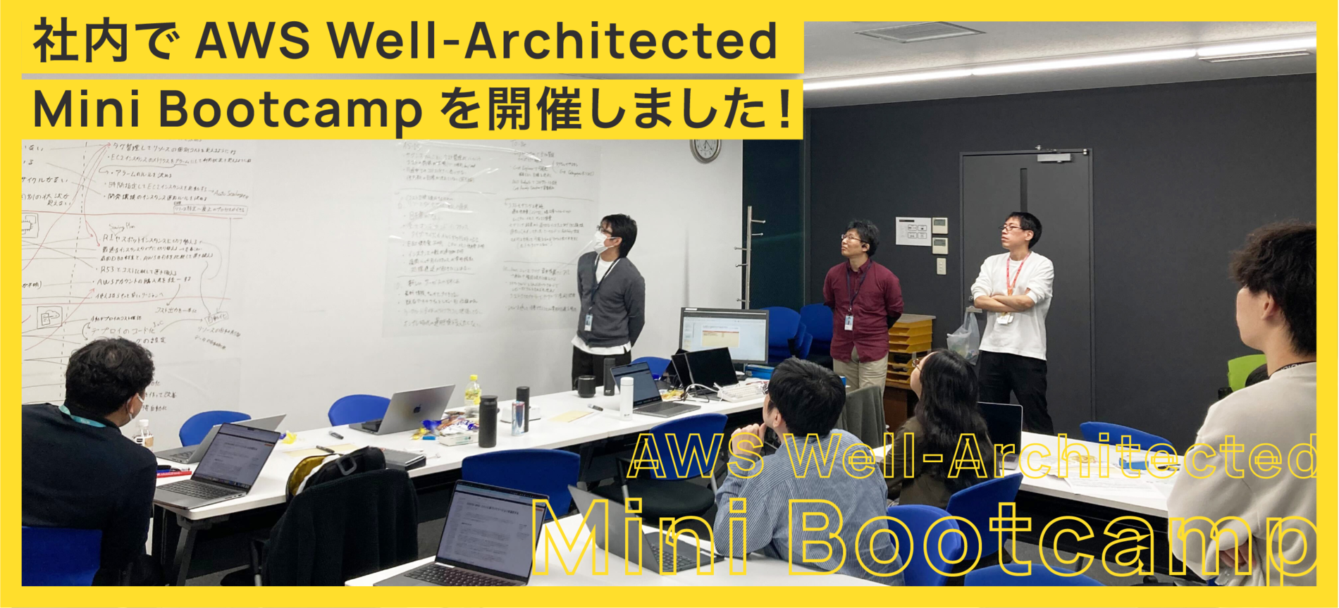 社内で AWS Well-Architected Mini Bootcamp を開催しました！