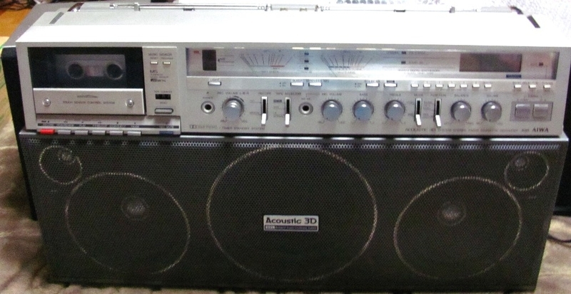 AIWA CS-J88登場！ (いっとけ！ ラジカセ!!) - restart3210の雑記帳(R)
