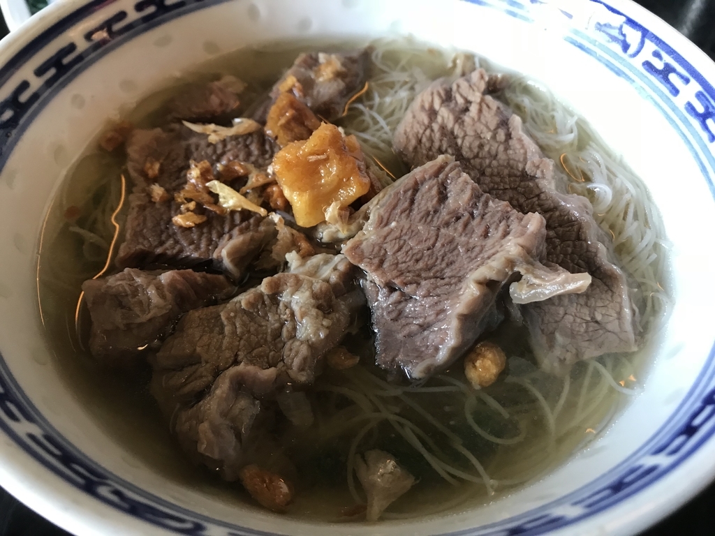 タイのビーフヌードル