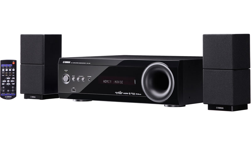 ヤマハ YHT-S351(B) ホームシアターパッケージ センターユニット&フロントスピーカー構成 (3台1組) ブラック