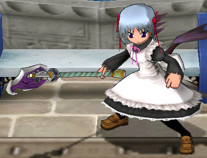 戦うメイドさん