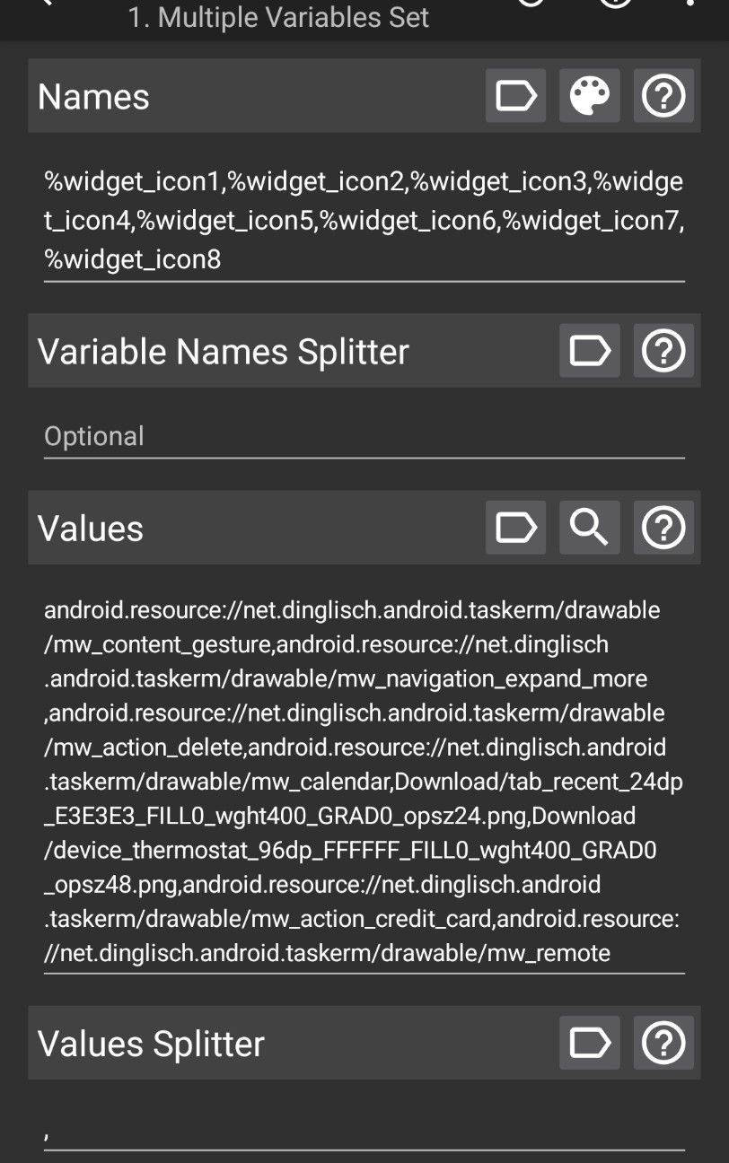 Tasker 77 タスクのメンテナンスを考慮した組み方 - モバイル系設定覚書 ～忘れないために