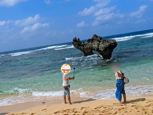 古宇利島　ハートロック