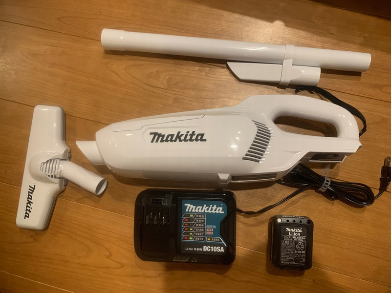 レビュー】マキタ 充電式クリーナ CL107FD を買いました