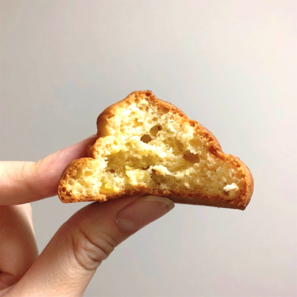 プチ甘食 さつまいも ごろっとさつまいも入りのシンプル甘食 いも記録40 もっちりおいもの冒険