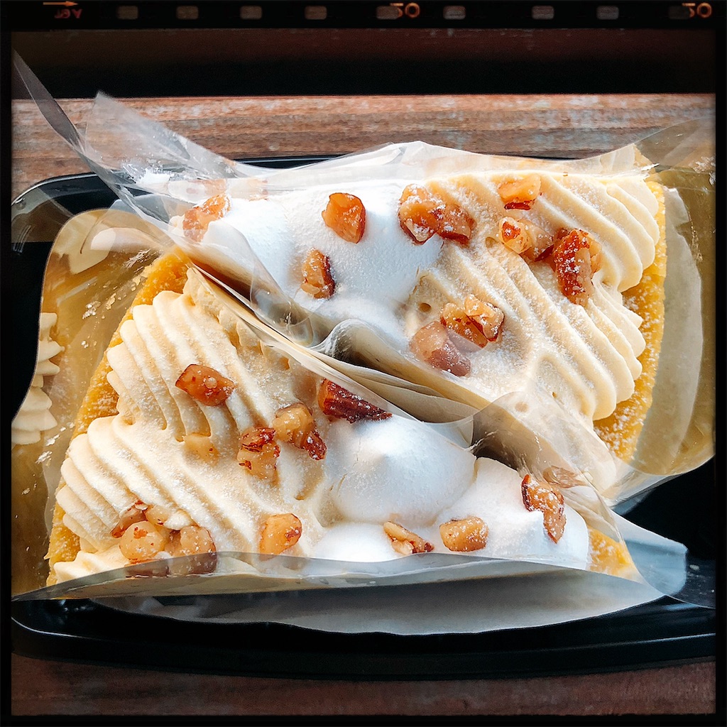 いも記録64 安納芋スイートポテトケーキ クリームにまみれた豪華なスイートポテト もっちりおいもの冒険