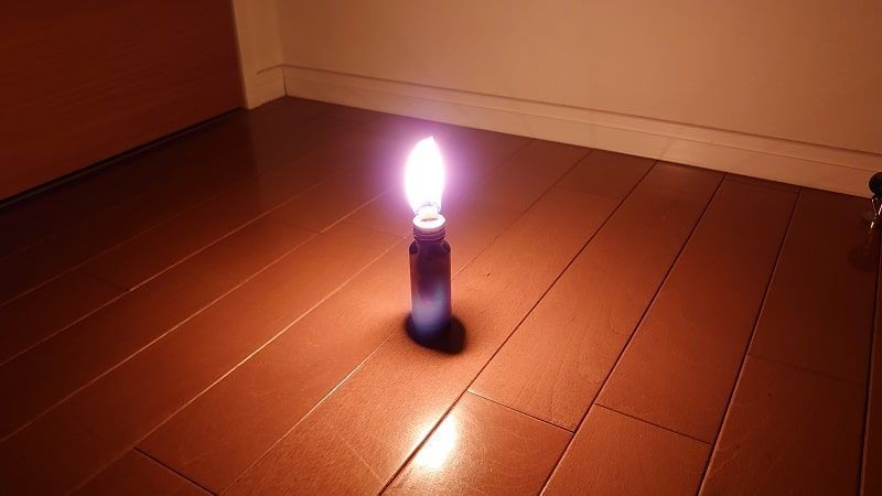 自作オイルランタン