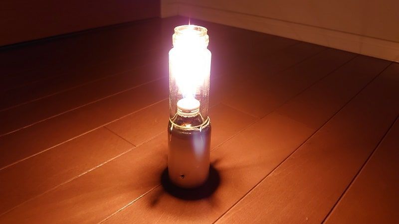 コンパクトなオイルランタンを空き缶で自作しました もちくすブログ ーお外で遊ぼうー