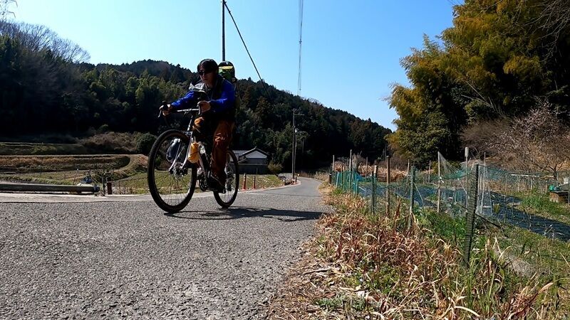 自転車キャンプ