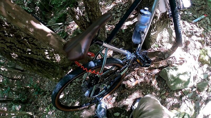 山岳サイクリング