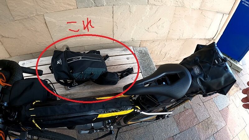 バイクパッキング　旅装備