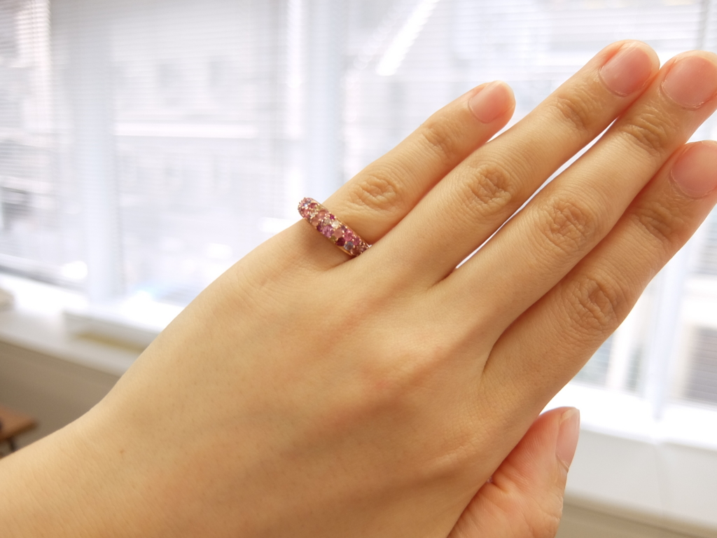 Bizoux(ビズー)サクラブーケが大人可愛い！一番人気のパヴェリングを