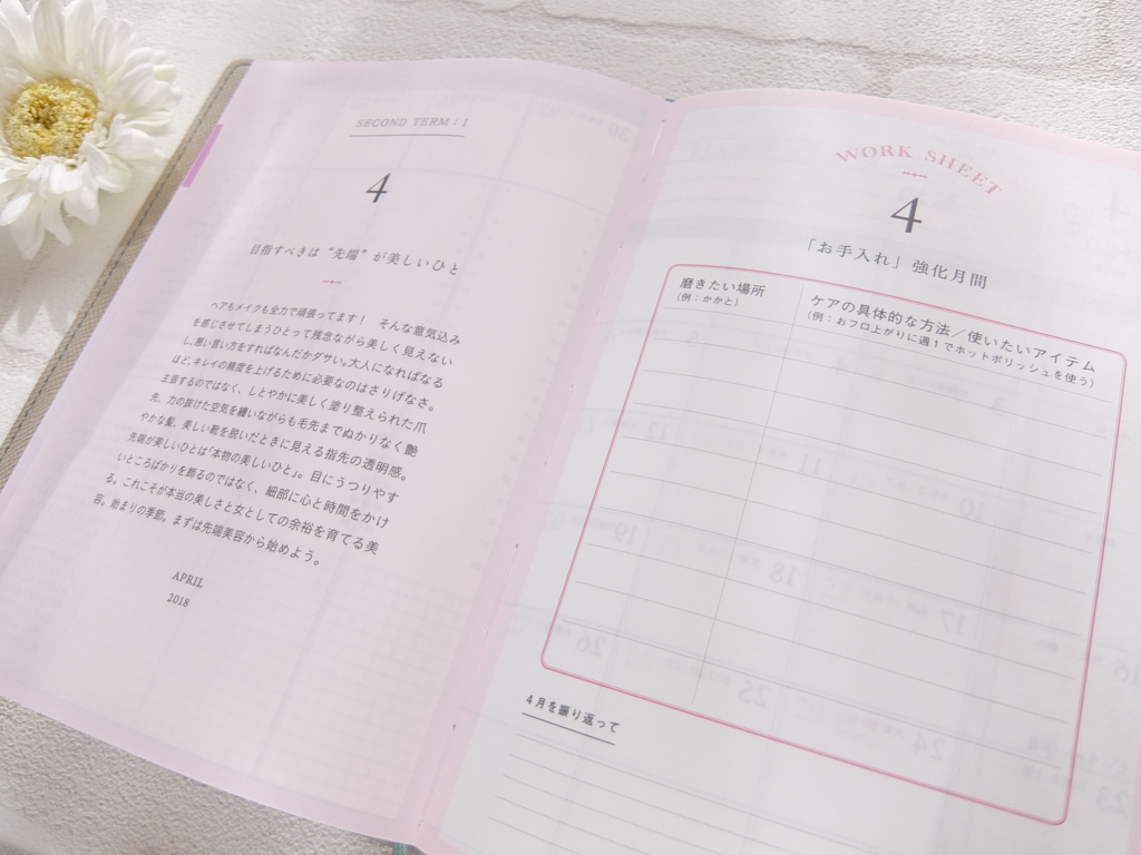 2018年は神崎恵さんの手帳でなりたい自分になります！手帳の中身