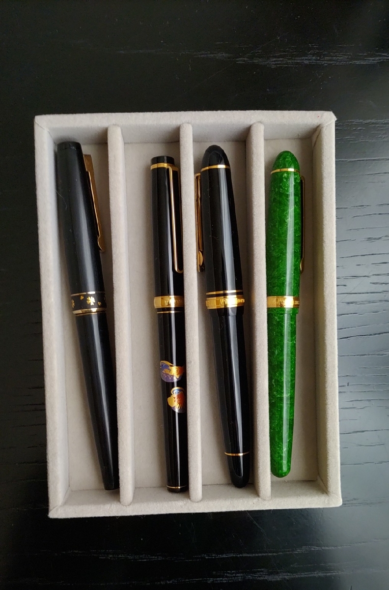 ファイバーペンボックス ネイビー 万年筆 収納 公式通販サイト先行予約