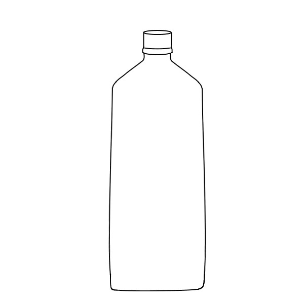 簡単なペットボトル 中身あり の描き方 もちまるのブログ
