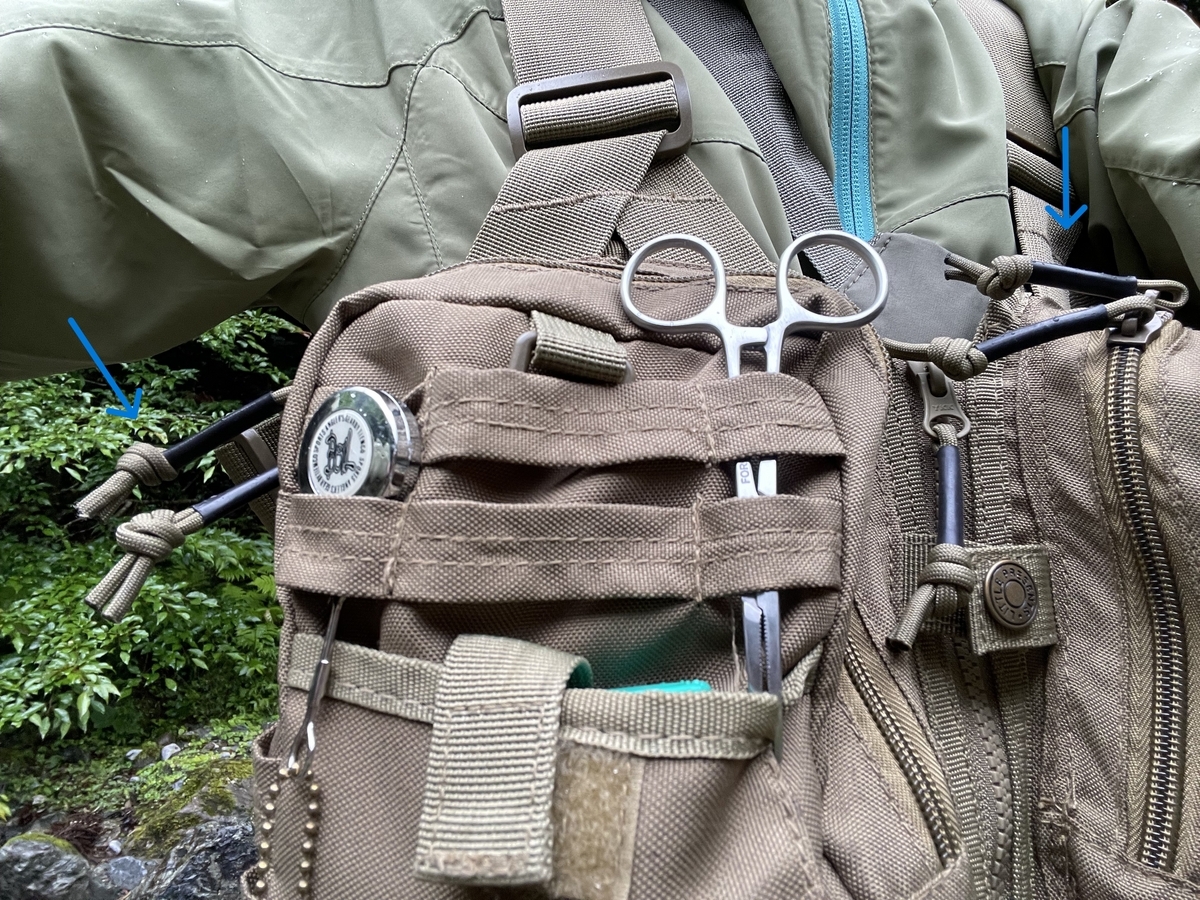 リトルプレゼンツ ストラップベストライト グレイ 渓流ルアートラウト