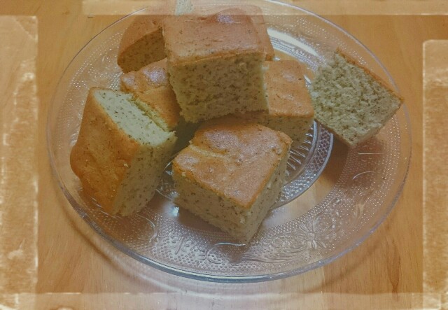 スクエア型で作るシフォンケーキ おひるねこころ