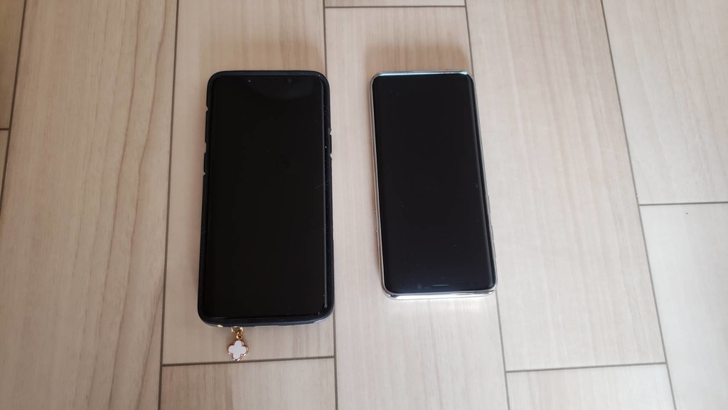 Galaxys9とgalaxys9 ライン通知音設定 モコママのいいことしか起きないよー