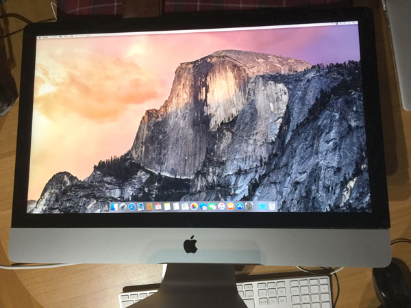 iMac 27インチ Retina 5K ディスプレイ(Late 2014)のHDDを換装 iMac 27インチ Retina 5K ディスプレイ(Late 2014)のHDDを換装