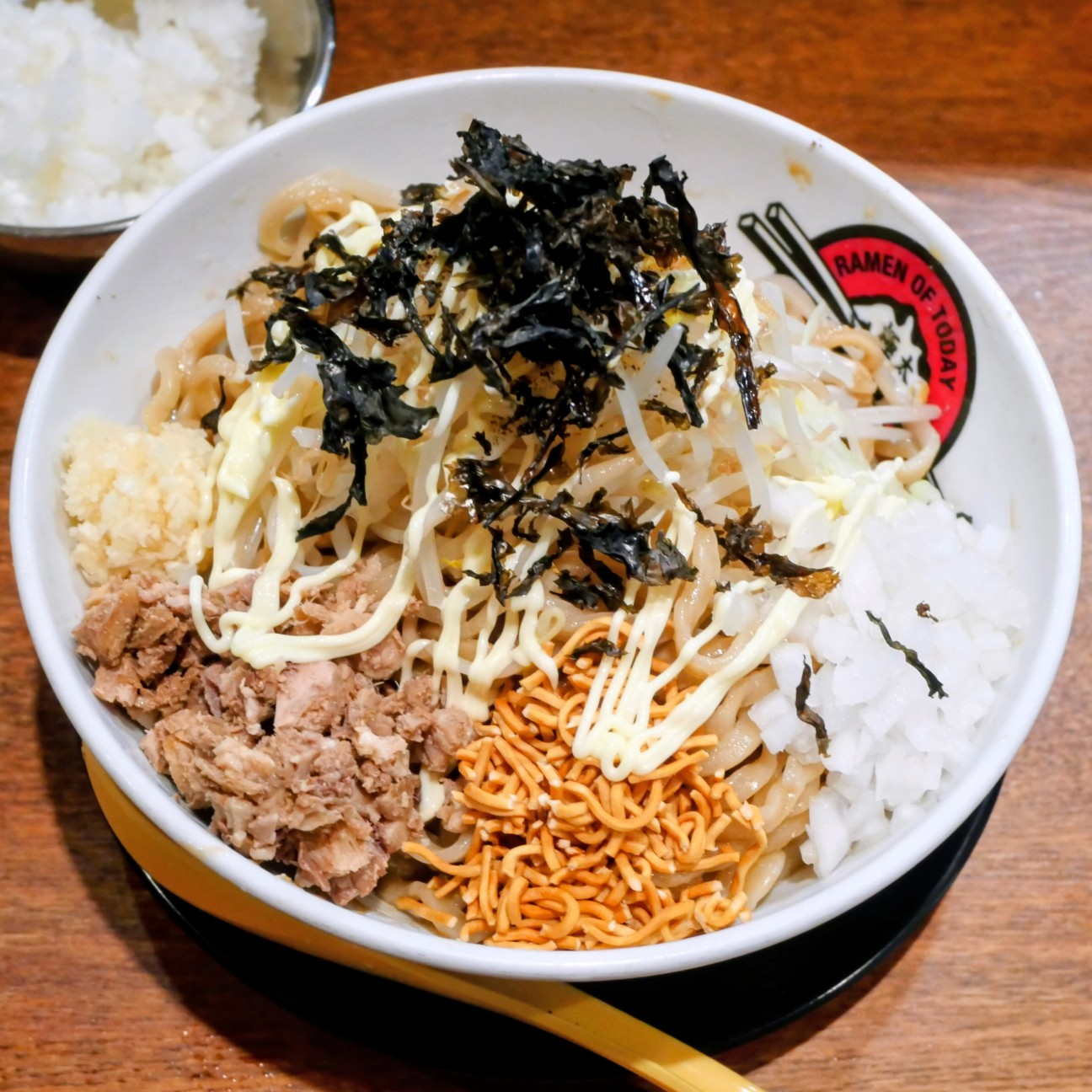 ばやしライス　まとめ売り RAMEN OF TODAY】冷やし中華がイメージと違いすぎる。二郎インスパイア