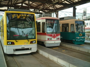 鹿児島市電谷山駅
