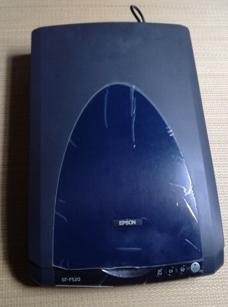 【動作確認済】EPSON スキャナー GT-F520 ハイエンド機種 動作確認済】EPSON スキャナー GT-F520 ハイエンド機種
