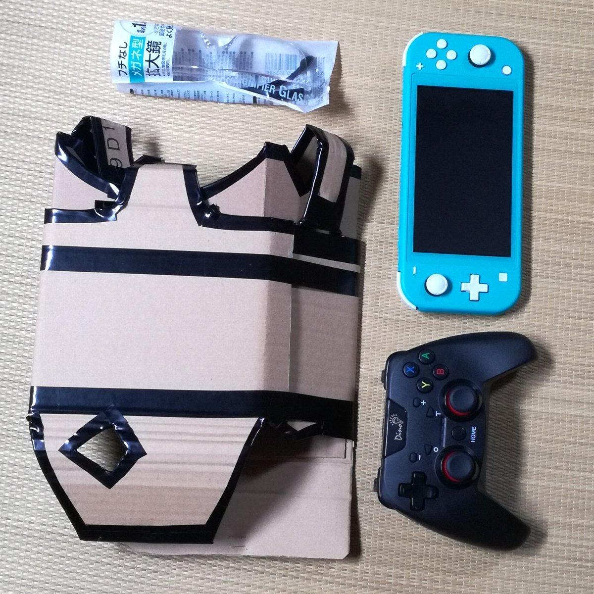 スイッチライト用のゴーグルをダンボールで自作した などなどブログログ