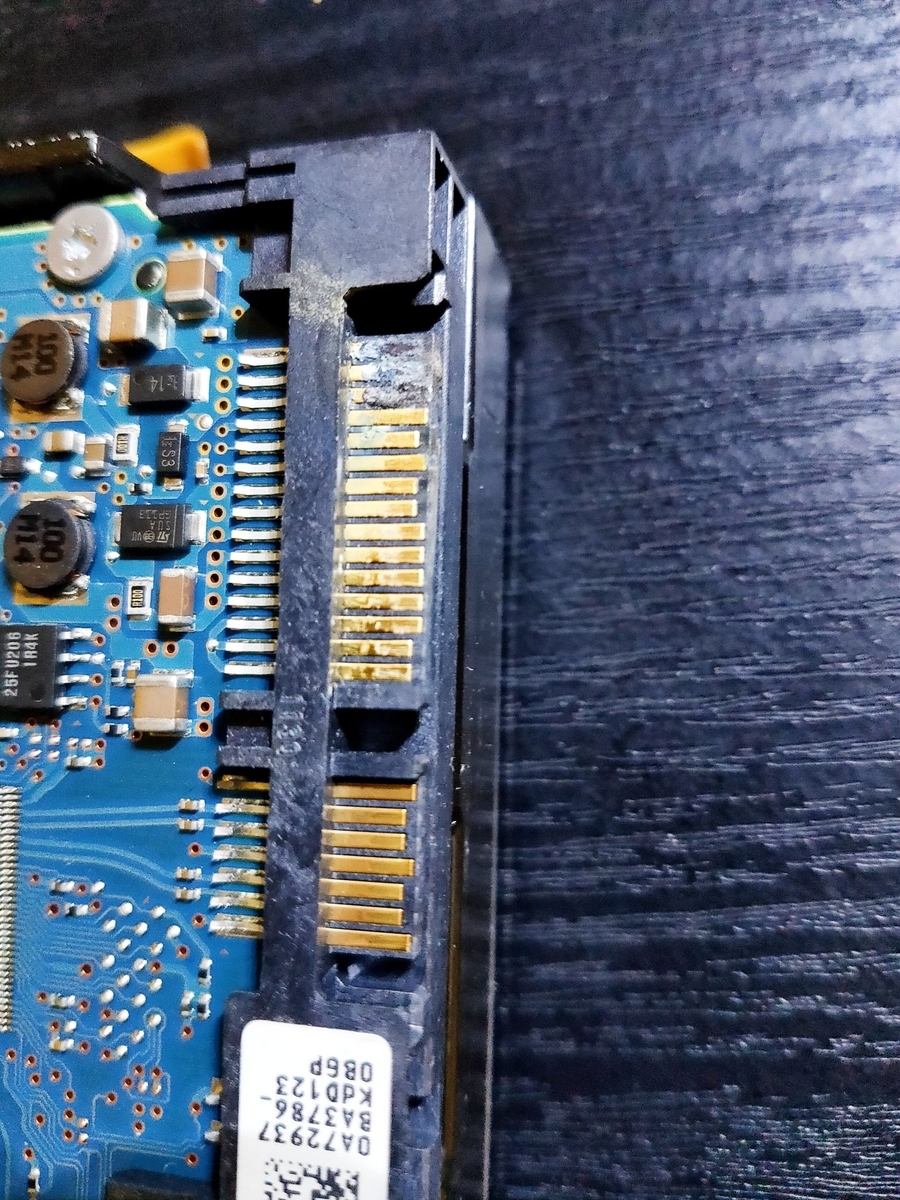 ブルーレイレコーダーから外したHDをPC用に復活 - mogu-mogu-007のブログ