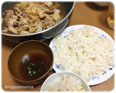 白菜と鶏肉のポン酢蒸し