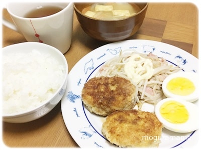 コロッケ定食