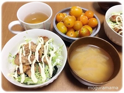 鶏の照りマヨ丼