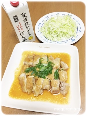 鶏のさっぱりみぞれ煮