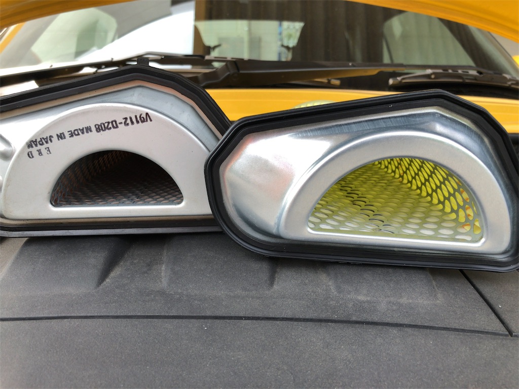 D Sports 0k用コペン エアクリーナー C080 を取り付けてみた とりあえずやってみる