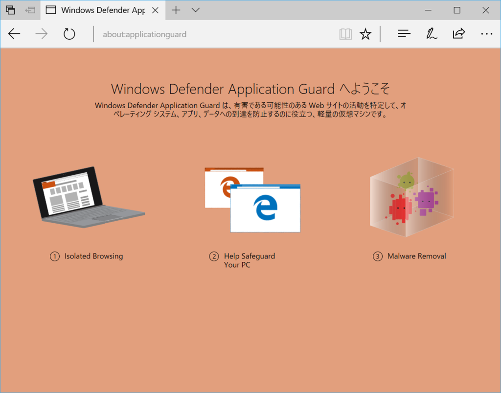 Windows Defender Application Guard 