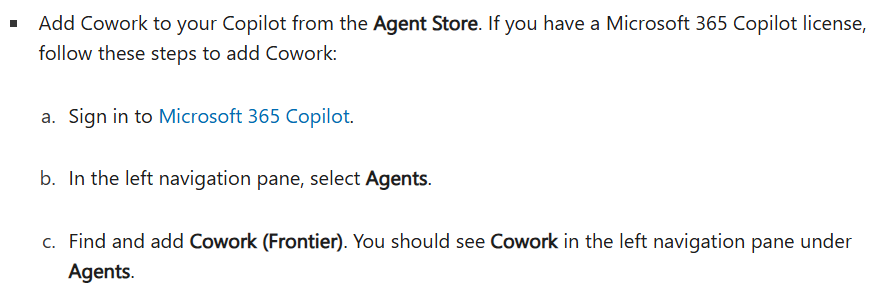 Microsoft 365 Copilot Cowork が使える状態になったようです - （）の