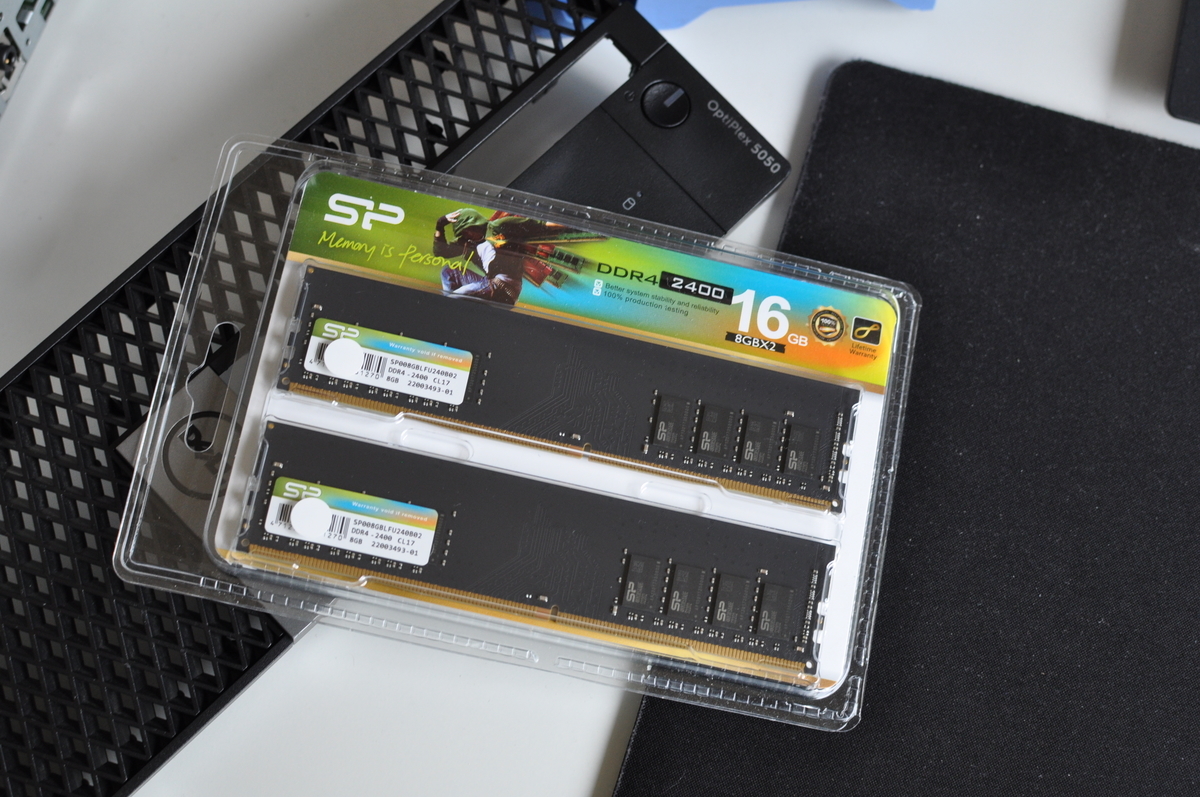 DELL OptiPlex 5050 SFFのメモリ増設方法（OptiPlex・メモリ増設・DDR4