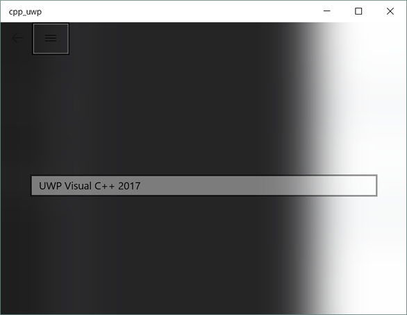 UWP 入門 - VC++ std::wstring to Platform::String - トルネード