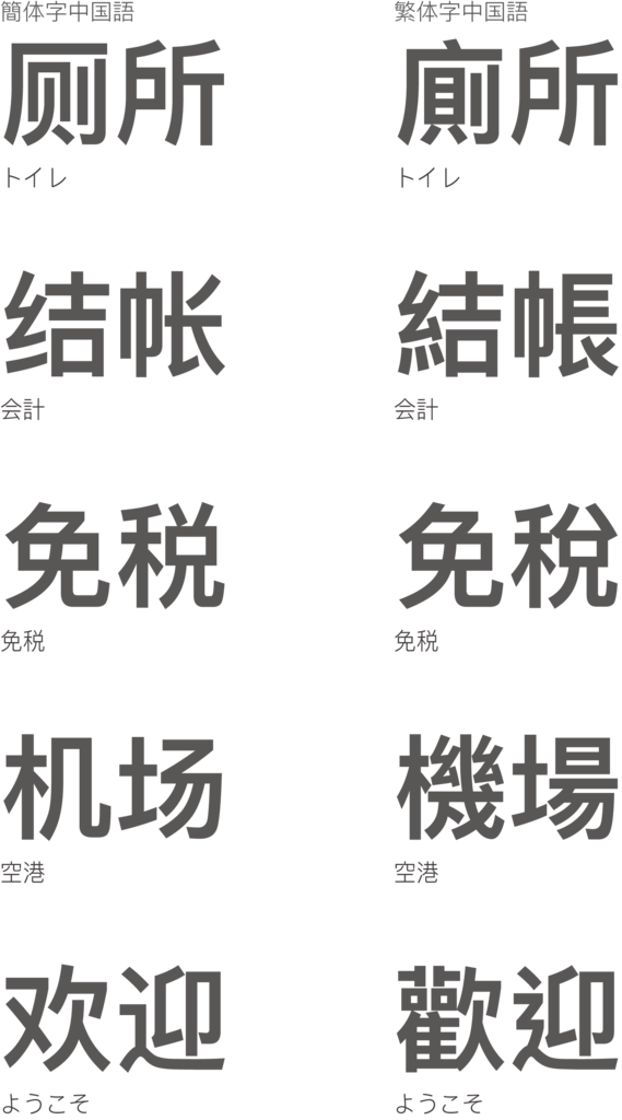 中国語フォント 簡体字フォント 繁体字フォントを解説 Mojiru もじをもじる