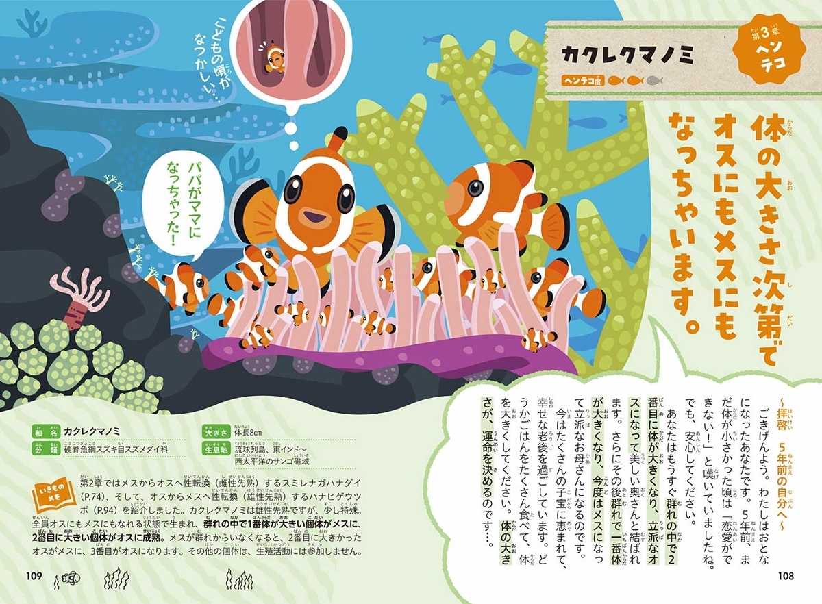 お魚王子による海の生き物のヘンな生態イラスト図鑑 - mojiru【もじを