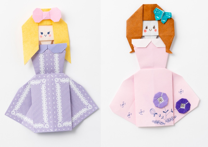 かわいいおひめさまやドレスの折り紙1枚での作成解説本 Mojiru もじをもじる かわいいおひめさまやドレスの折り紙1枚での作成解説本 Mojiru もじをもじる