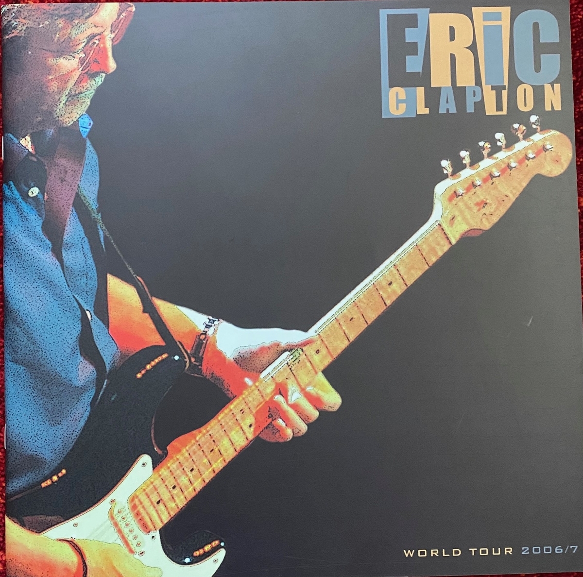 エリック・クラプトン ジャパンツアー記念プレート 2006年 エリック