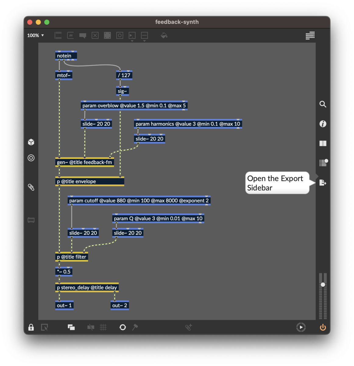 Raspberry Pi 4でRNBOを動かす - hatena du ongaku
