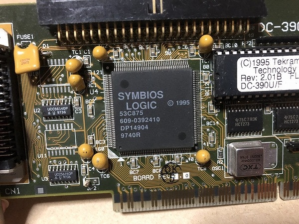 SYMBIOS(LSI Logic) 53C875搭載 Tekram DC-390U 無論Win10 64bitで動作 - mokekyoの ...