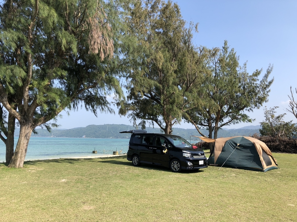 最高のロケーションのキャンプ場 屋我地ビーチキャンプ場 ぐっちょんの沖縄移住
