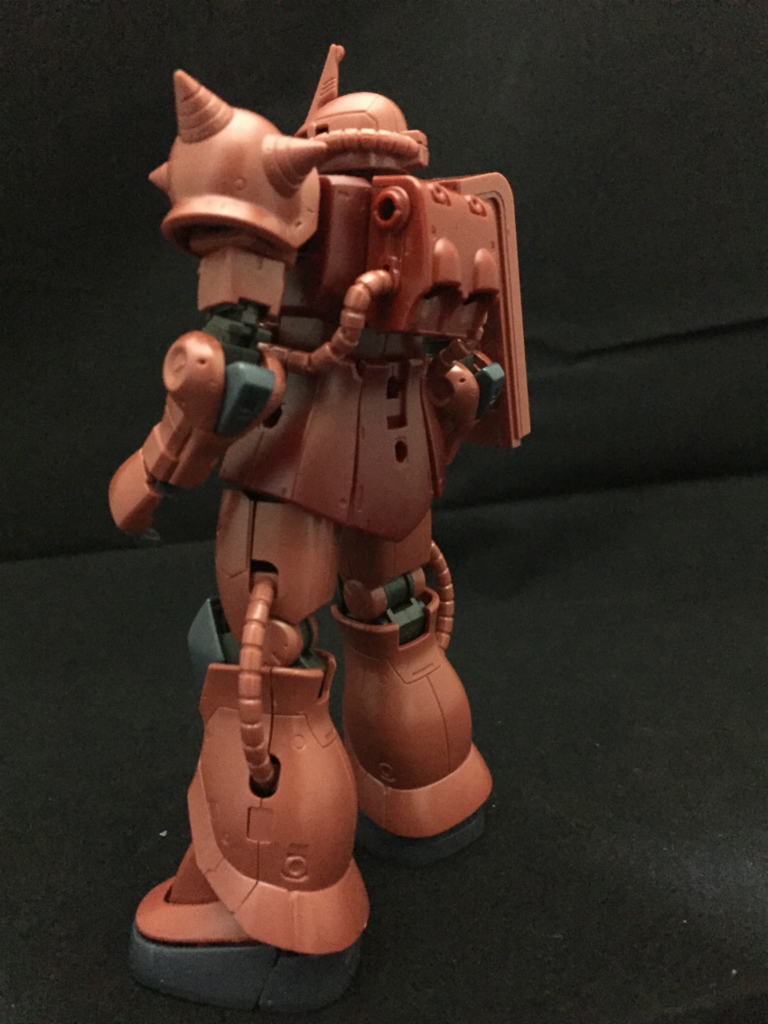 HG 1/144 MS-06S シャア専用ザクII THE ORIGIN版（1）〜素組レビュー