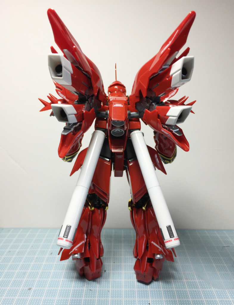 Yahoo!オークション - RG1/144 シナンジュ 全塗装完成品