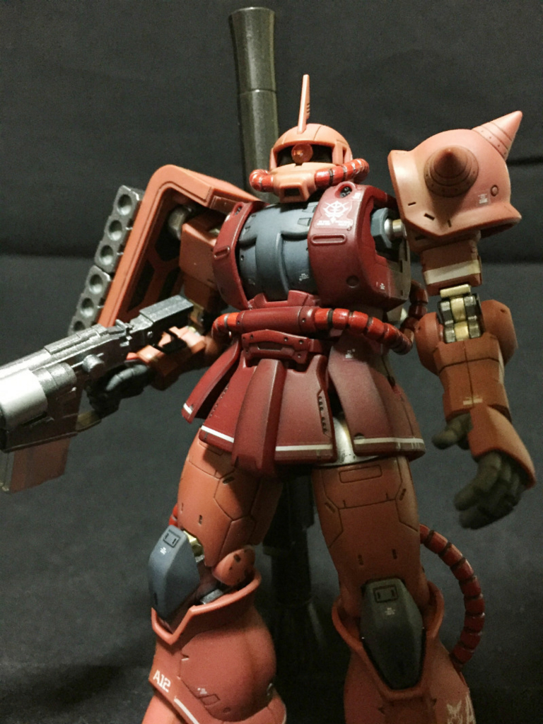 HG 1/144 MS-06S シャア専用ザクII THE ORIGIN版（5）〜完成〜 - 山本